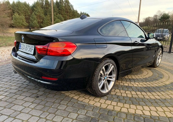 BMW Seria 4 cena 76600 przebieg: 85680, rok produkcji 2013 z Ogrodzieniec małe 407